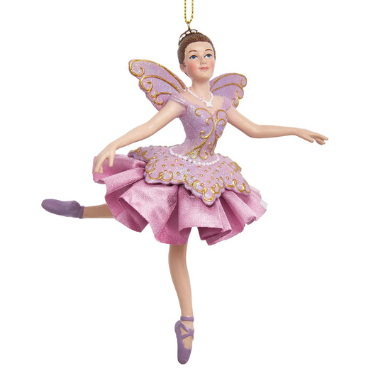 Glitter Sugar Plum Fairy Ornament