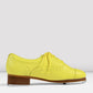 Ladies Jason Samuels Smith Pebble Leather Tap Shoes - Yellow