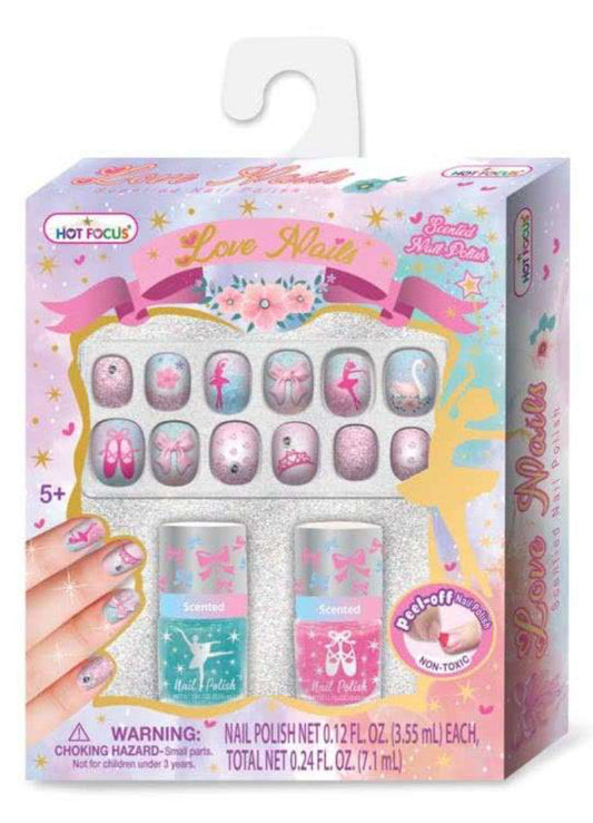 Ballerina Beauties Love Nails Set