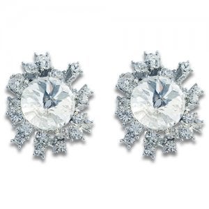 Crystal Starburst Earrings
