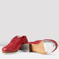 Mens Jason Samuels Smith Tap Shoe - Red Pebble Leather