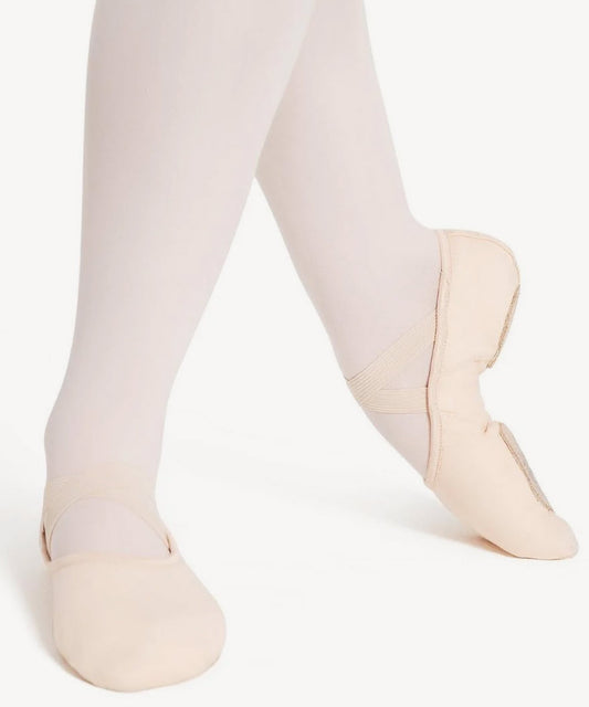 Hanami Youth Stretch Canvas Ballet Shoe - Light Pink