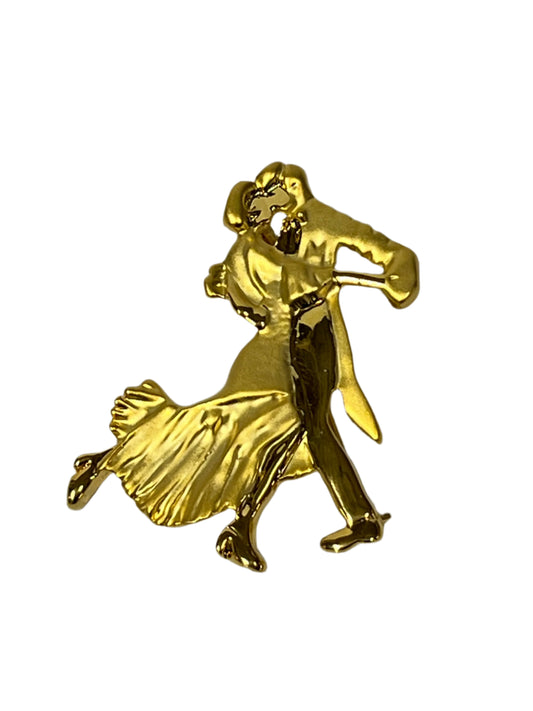 Gold Ballroom Pin