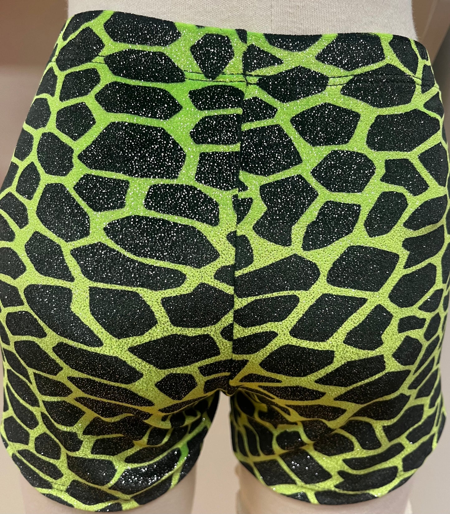 Lime Giraffe Shorts