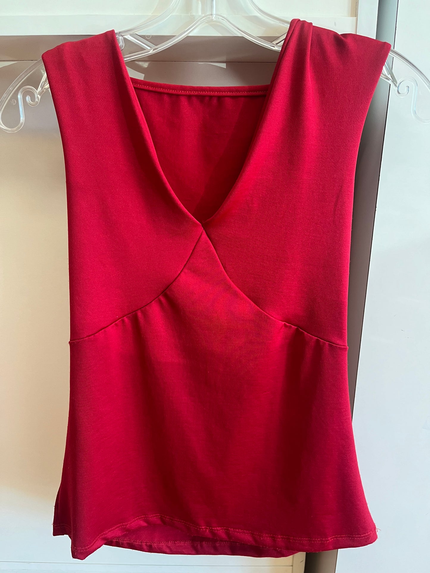 V-Neck Sleeveless Top