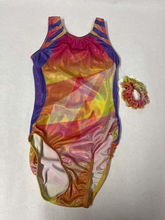 Geometric Gymnastics Leotard