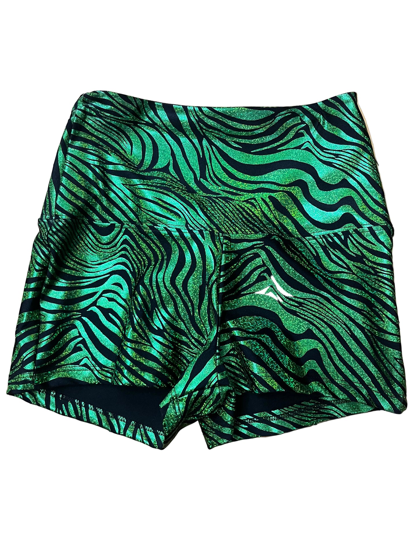 Zebra Foil Shorts