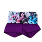 Floral High-Waist Booty Short