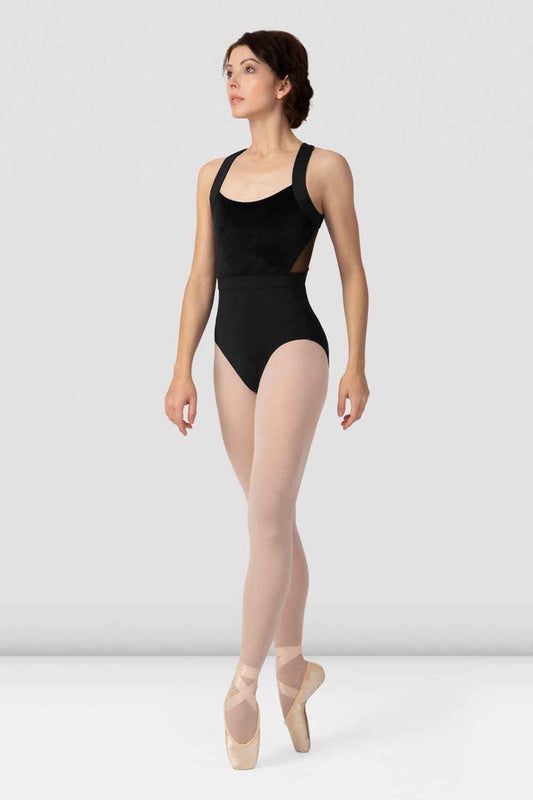 Boutique Wide Strap Racerback Leotard