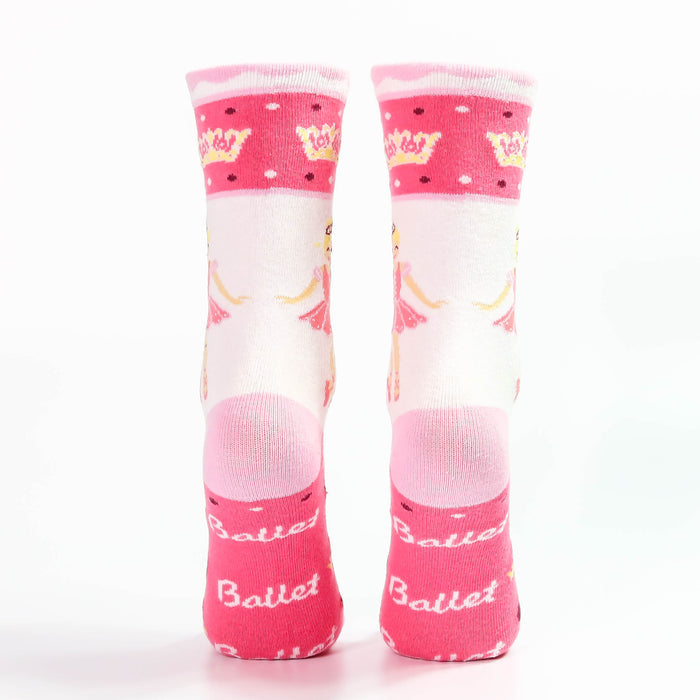 Sugar Plum Fairy Ballerina I Love Ballet Socks