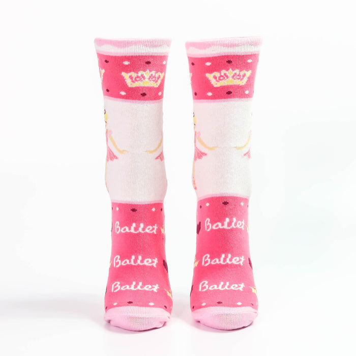 Sugar Plum Fairy Ballerina I Love Ballet Socks