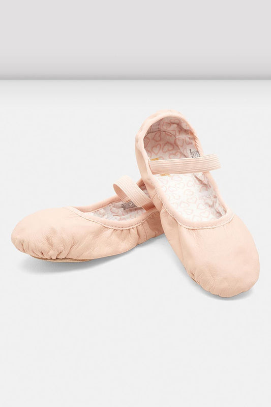 Belle Toddler Leather Ballet Shoe