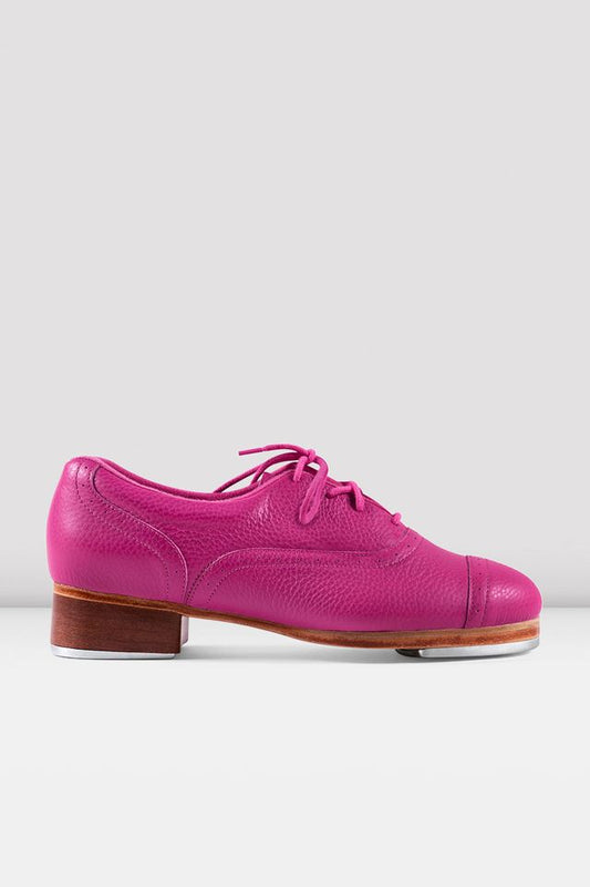 Jason Samuels Smith Ladies Tap Shoe - Fuchsia Pebble Leather