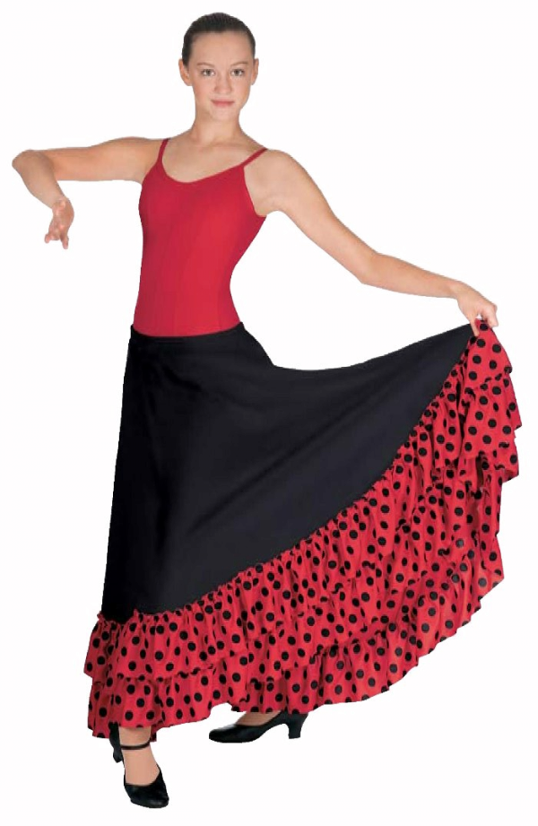 Womens Flamenco Skirt