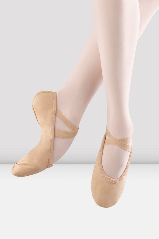 Light Sand Pump Canvas Ballet Shoe - Ladies