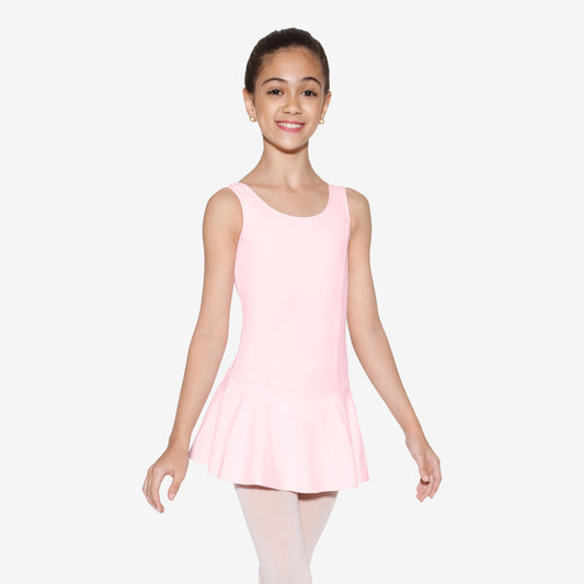 Keilia Tank Leotard Dress with Princess Seams