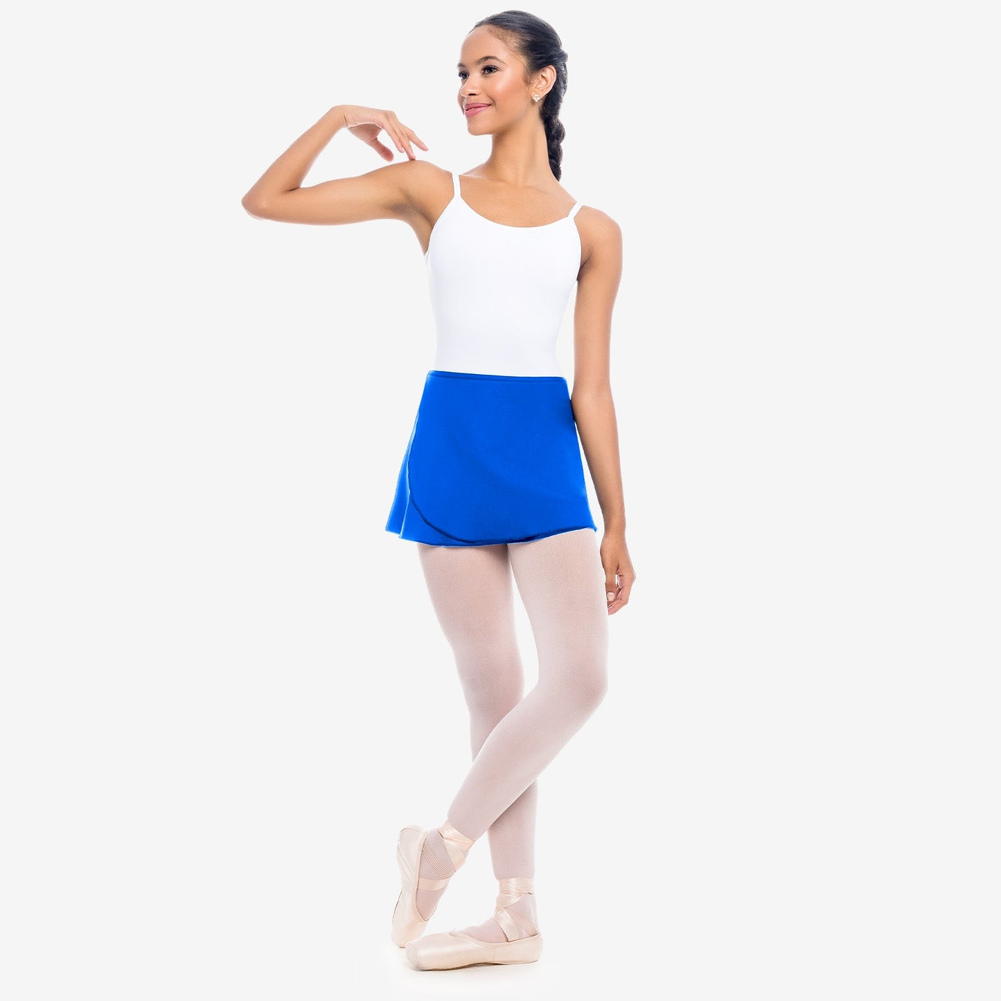 Lyon Microfiber Wrap Skirt