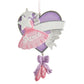 "Dance" Ballet Heart Ornament