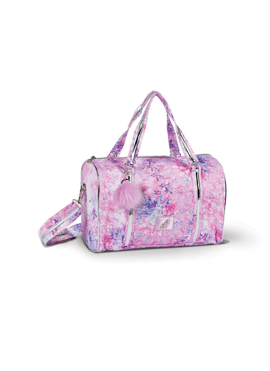 Psychedelic Swirl Print Duffle Bag