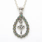 Twirling Ballerina Teardrop Necklace