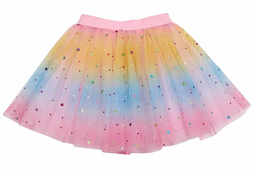 Rainbow Moon Stars Tutu