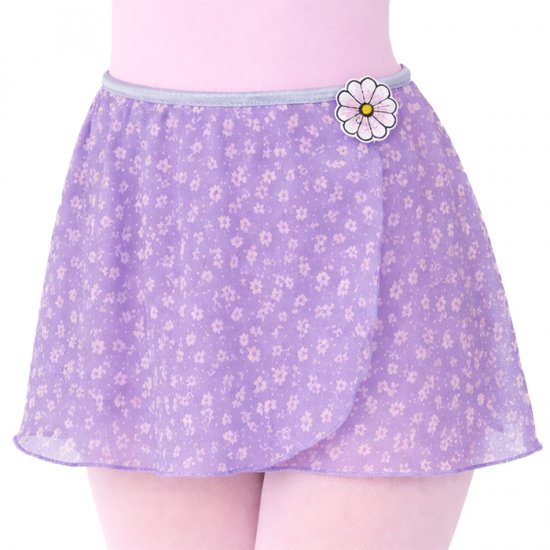 Whimsical Daisy Pull-on Skirt