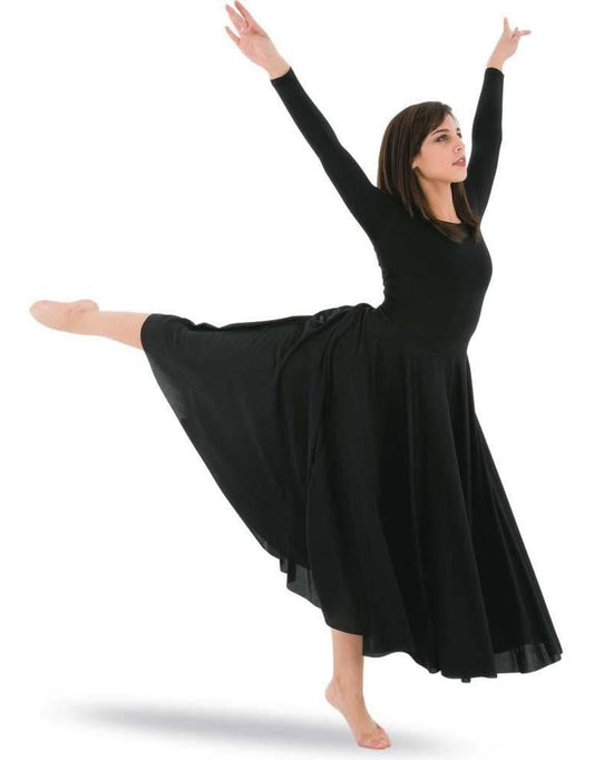 Long Sleeve Liturgical Dress - Adult Plus Size