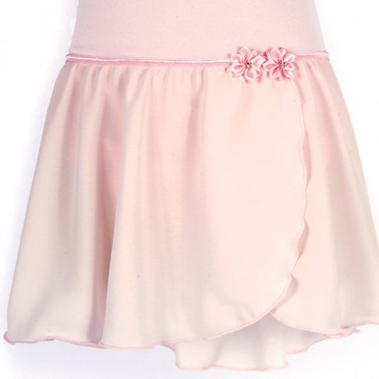 Dasha Georgette Mock Wrap Skirt