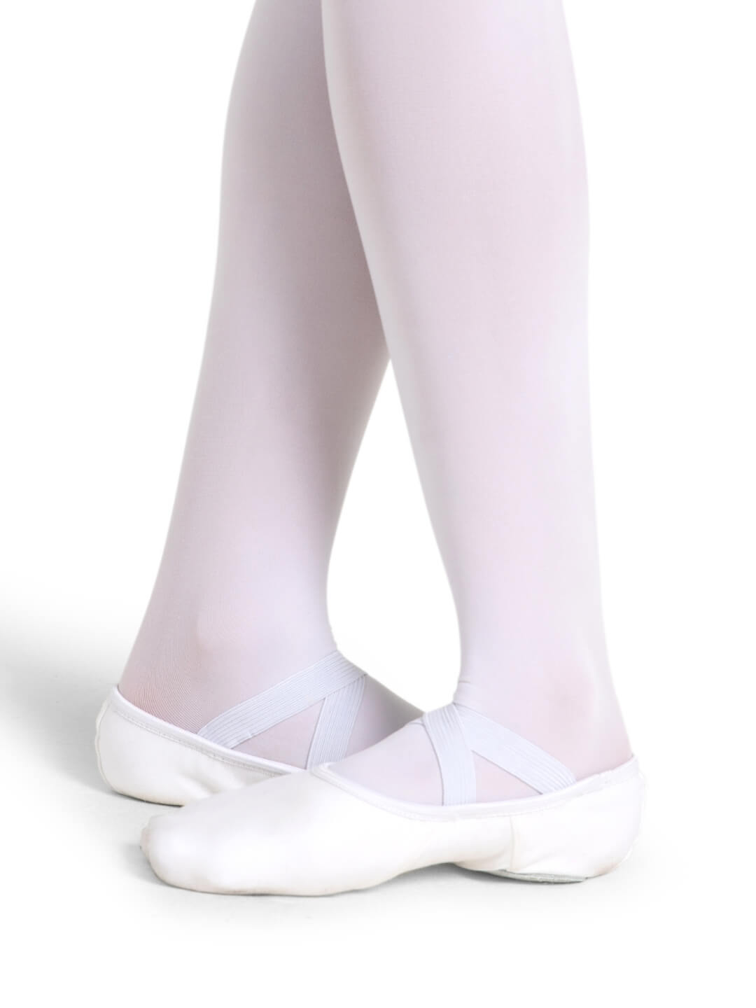 Hanami Adult Stretch Canvas Ballet Shoe - White