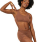 Seamless Racerback Sports Bra