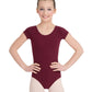 Essential Short Sleeve Cotton Leotard