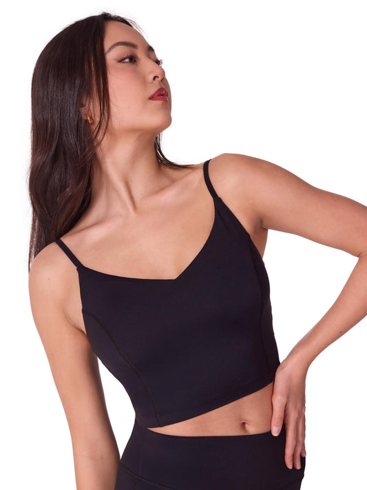 Soft Elegance Dance Cami Crop Top