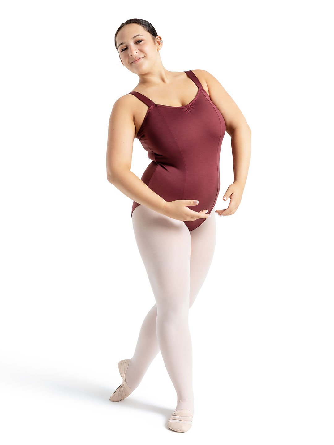 Studio Collection Wide Strap Camisole Leotard