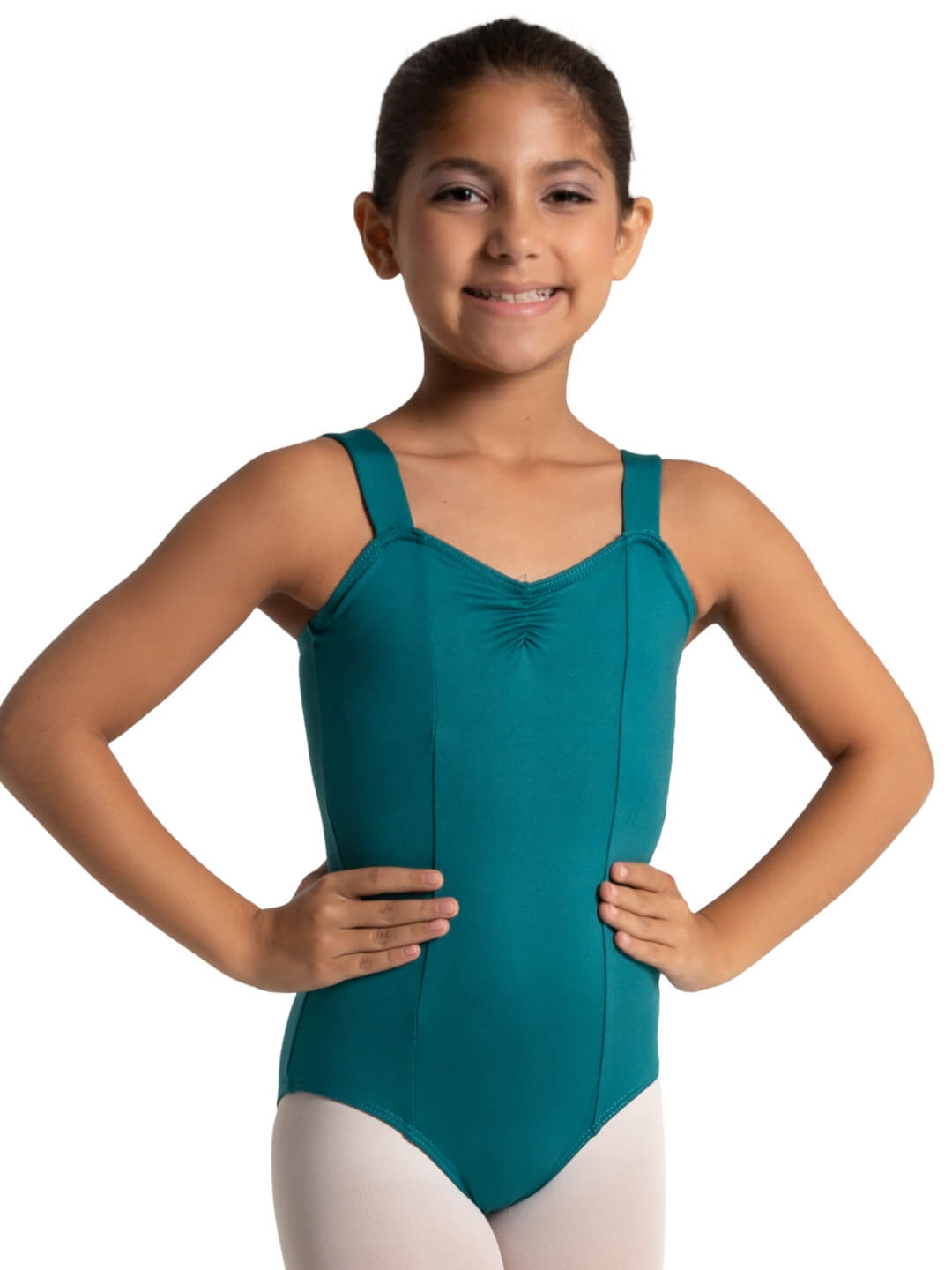Studio Collection Wide Strap Tank Leotard - Youth