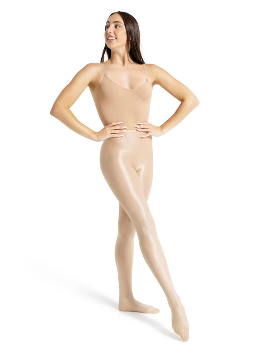 Seamless Ultra Shimmery Footed Tight