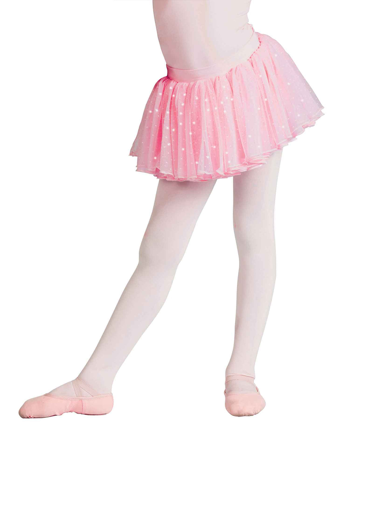 Carmen Polka Dot Mesh Skirt