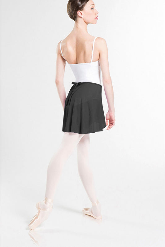 Delia Faux Wrap Skirt
