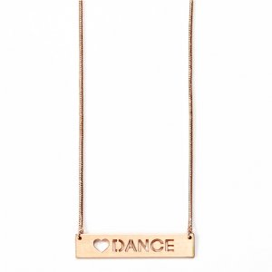 Rose Gold Dance Necklace