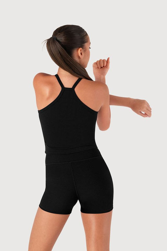 Quick Step Longline Crop Top