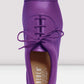 Ladies Jason Samuels Smith Tap Shoe - Purple Pebble Leather