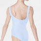 Faustine Ladies Pinch Front Tank Leotard (Sky Blue)