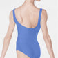 Faustine Ladies Pinch Front Tank Leotard (French Blue)