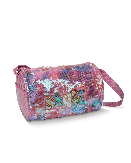 Hearts Sequin Roll Bag