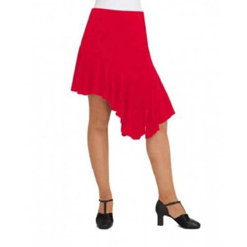 Short Ruffle Salsa Skirt