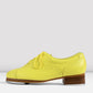 Ladies Jason Samuels Smith Pebble Leather Tap Shoes - Yellow