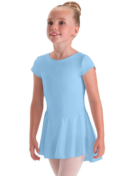 Cap Sleeve Skirted Leotard