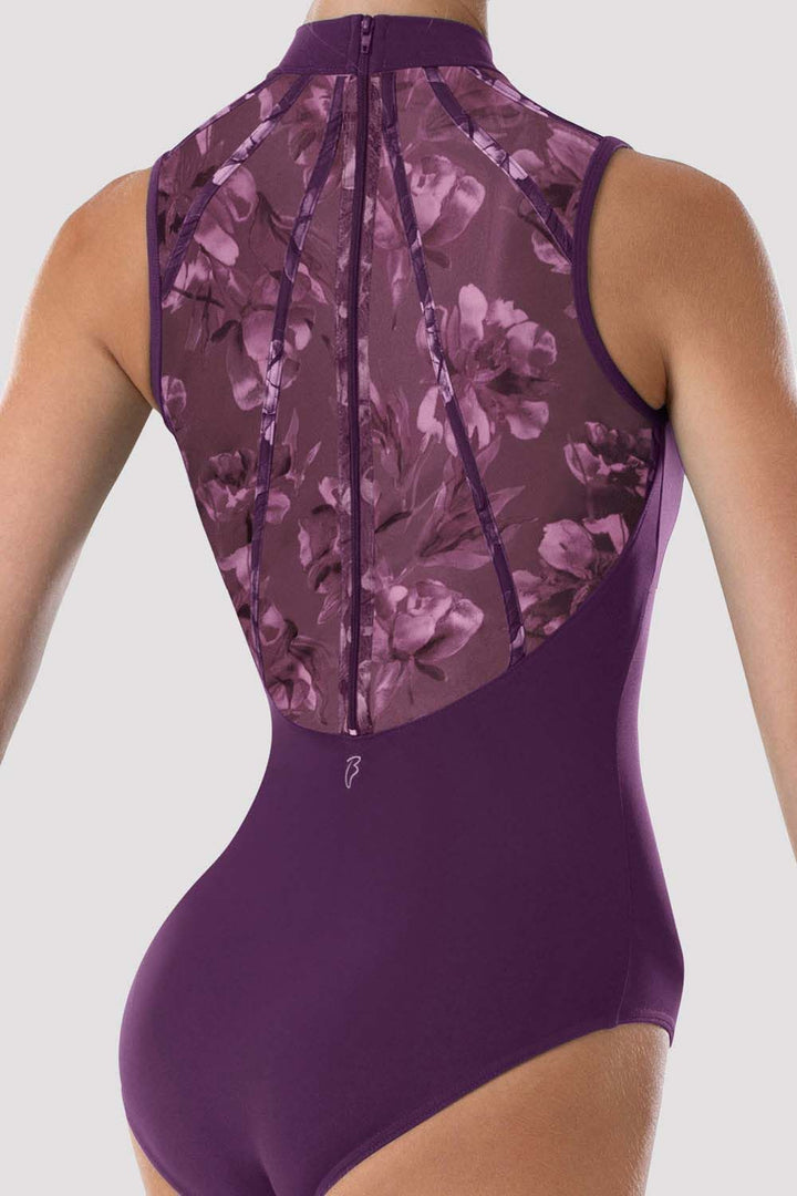 Lani Floral Zip Back Leotard