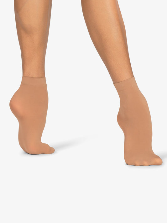 Skin Tone Ankle Dance Socks
