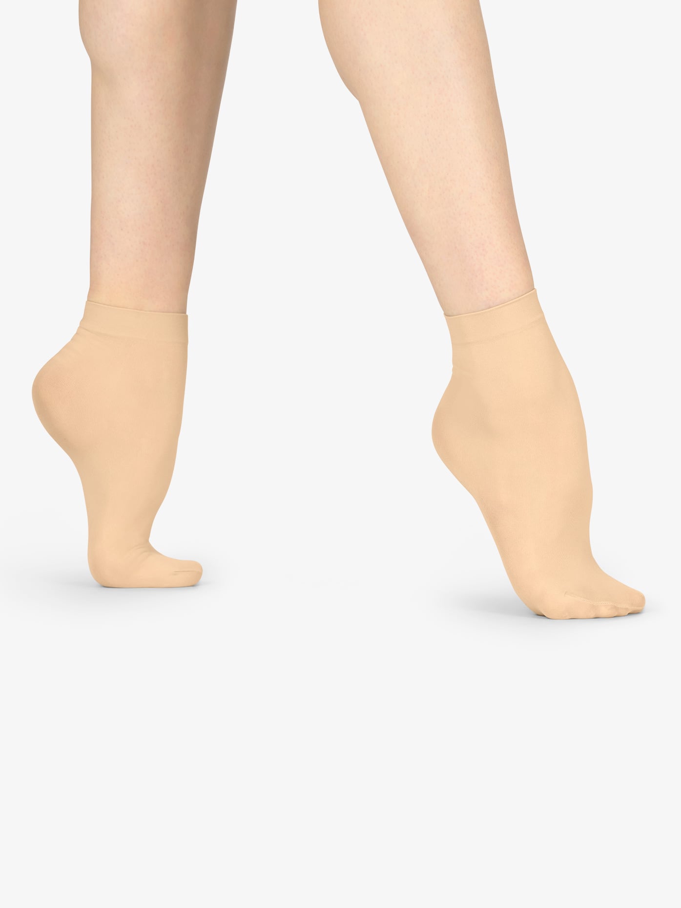 Skin Tone Ankle Dance Socks