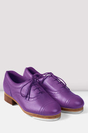 Ladies Jason Samuels Smith Tap Shoe - Purple Pebble Leather